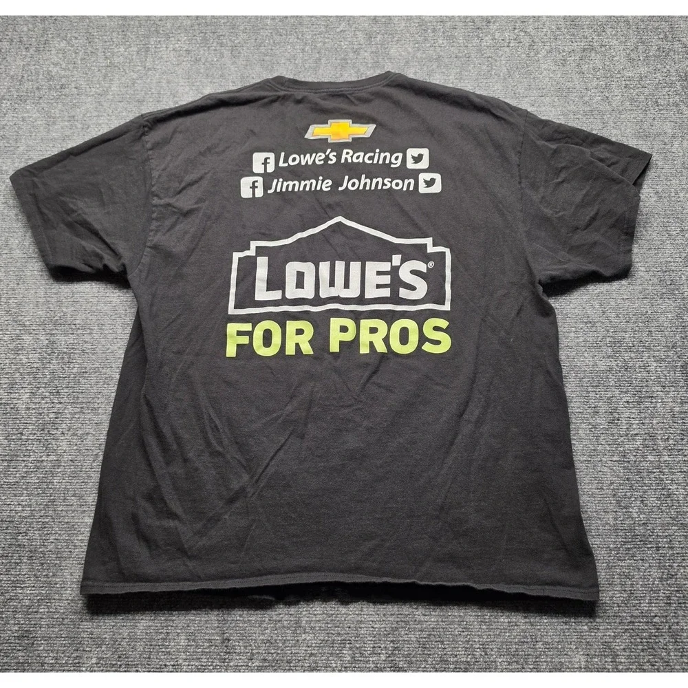 Jimmie Johnson #48 Lowes For Pros Hendrick Motorsports Pit Crew Shirt Mens 2XL 2